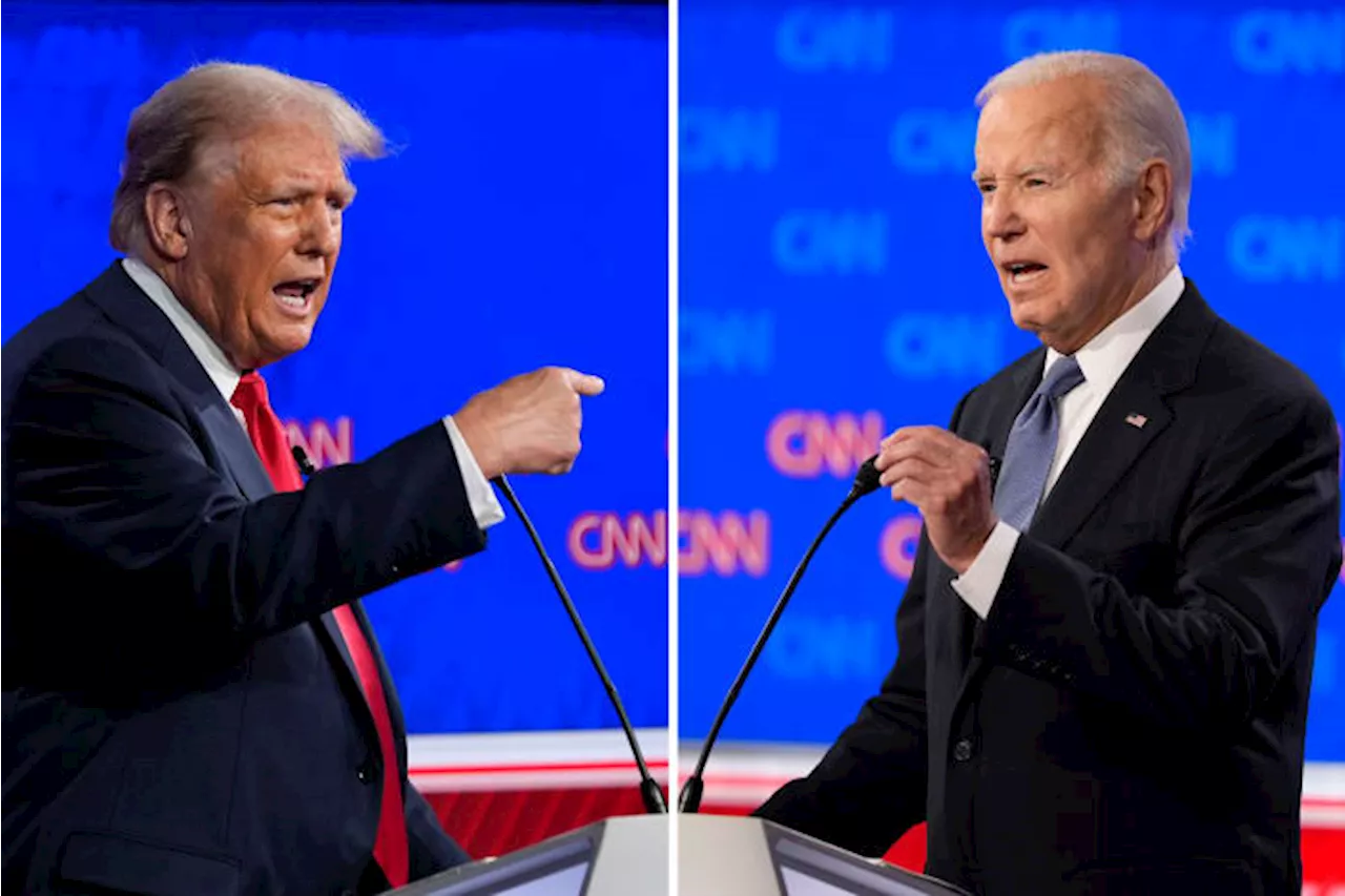 Debate takeaways: Trump confident, even when wrong, Biden halting, even with facts on his side