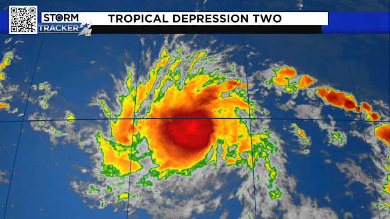 Tropical Depression Two expected to be first Hurricane of the year in the Atlantic