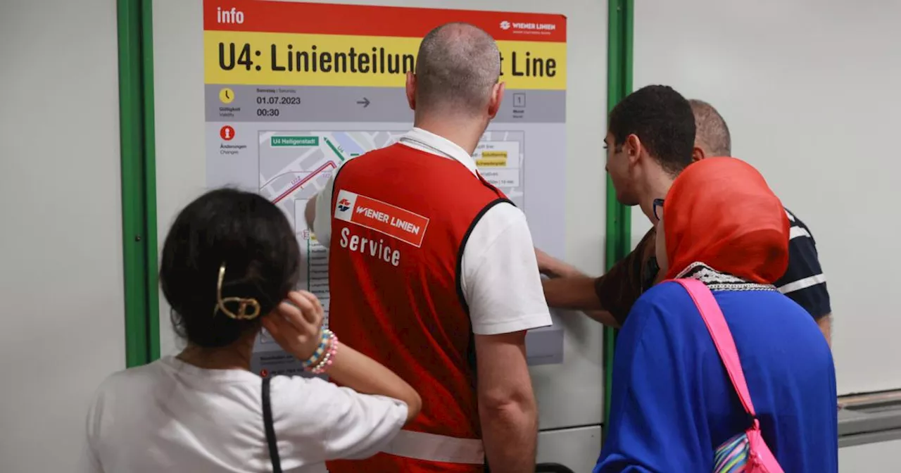 Vier Öffi-Baustellen in zwei Monaten: Wo in Wien ab morgen was gesperrt ist