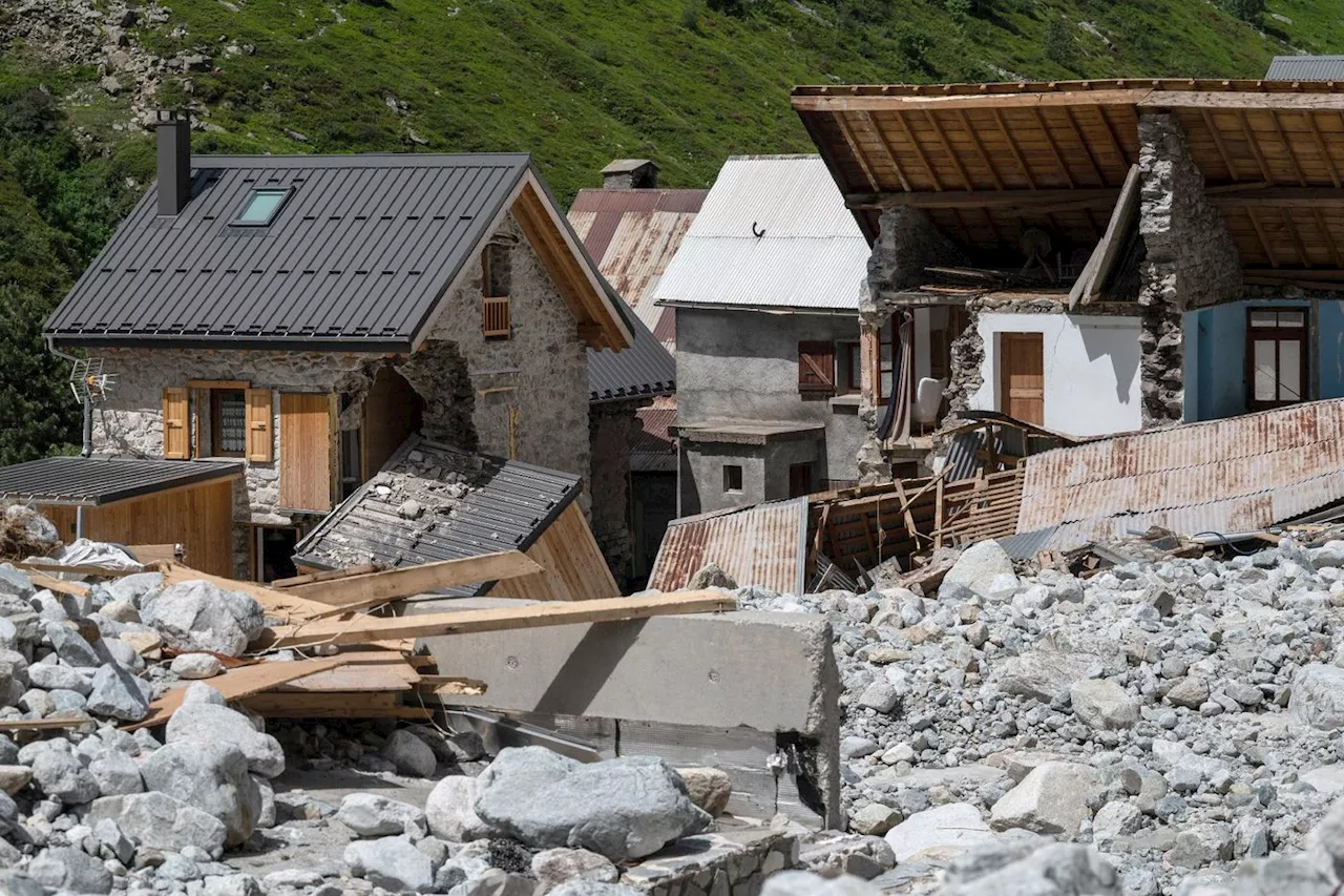 Spectacle de désolation à La Bérarde, hameau alpin dévastée par les crues