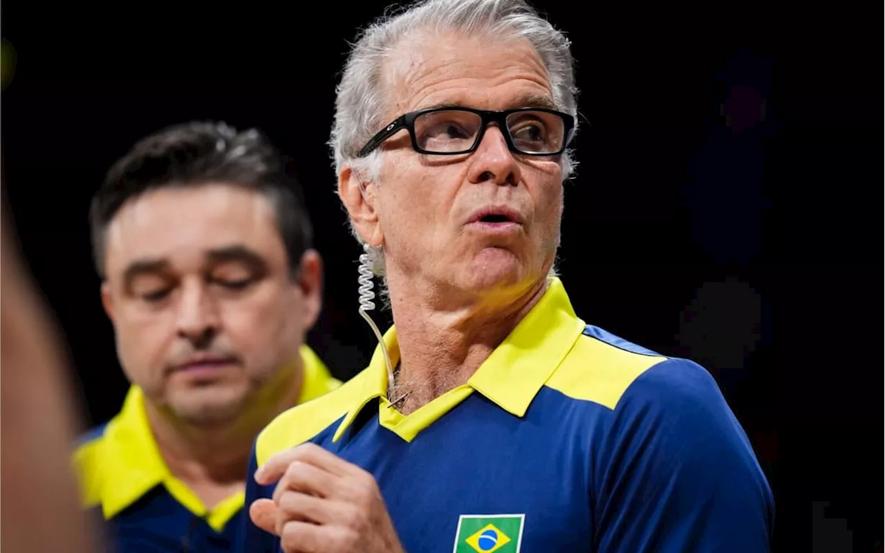 Bernardinho analisa eliminação do Brasil na Liga das Nações de Vôlei: ‘Tivemos coisas boas’