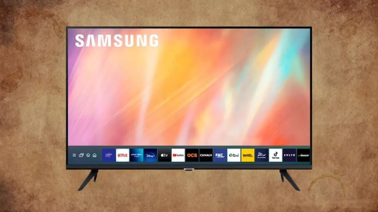 Électro Dépôt : cette smart TV Samsung est affichée à un prix très accessible