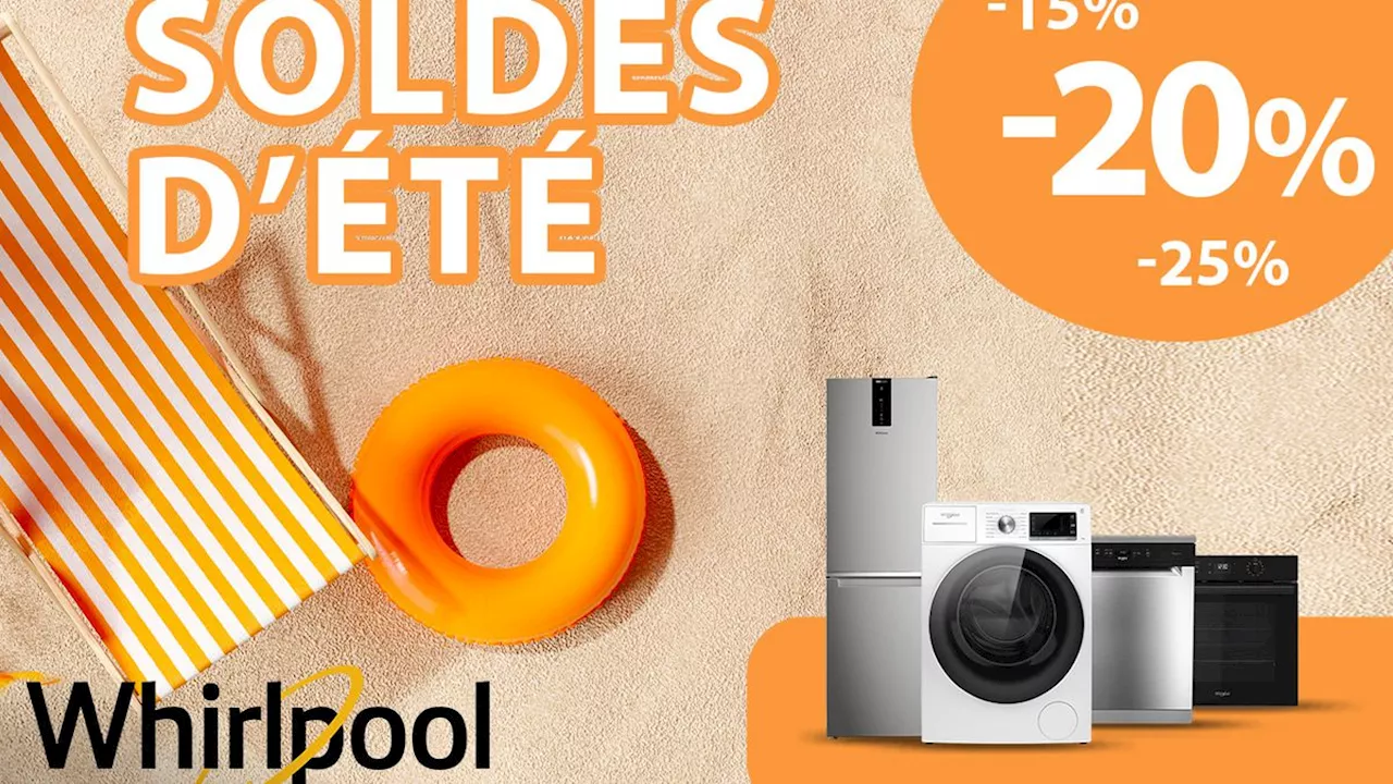 Soldes Whirlpool : fortes promotions à saisir sur les lave-vaisselles, lave-linges, fours et bien plus