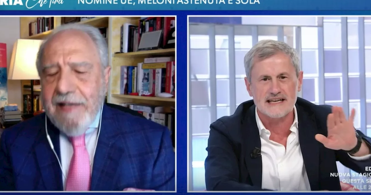 Caprarica contro Alemanno, perde il controllo: &#034;Mi sono stufato, questo è regime unico&#034;