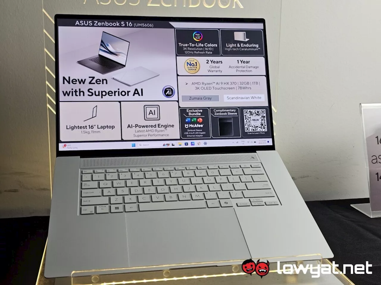 ASUS Vivobook S 16 Available Starting 29 July; Priced At RM7,999