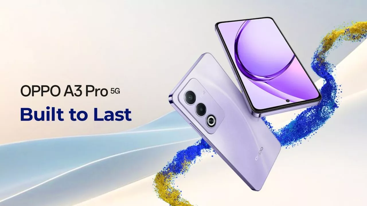 OPPO A3 Pro 5G Officially Available First Via CelcomDigi For As Low RM199