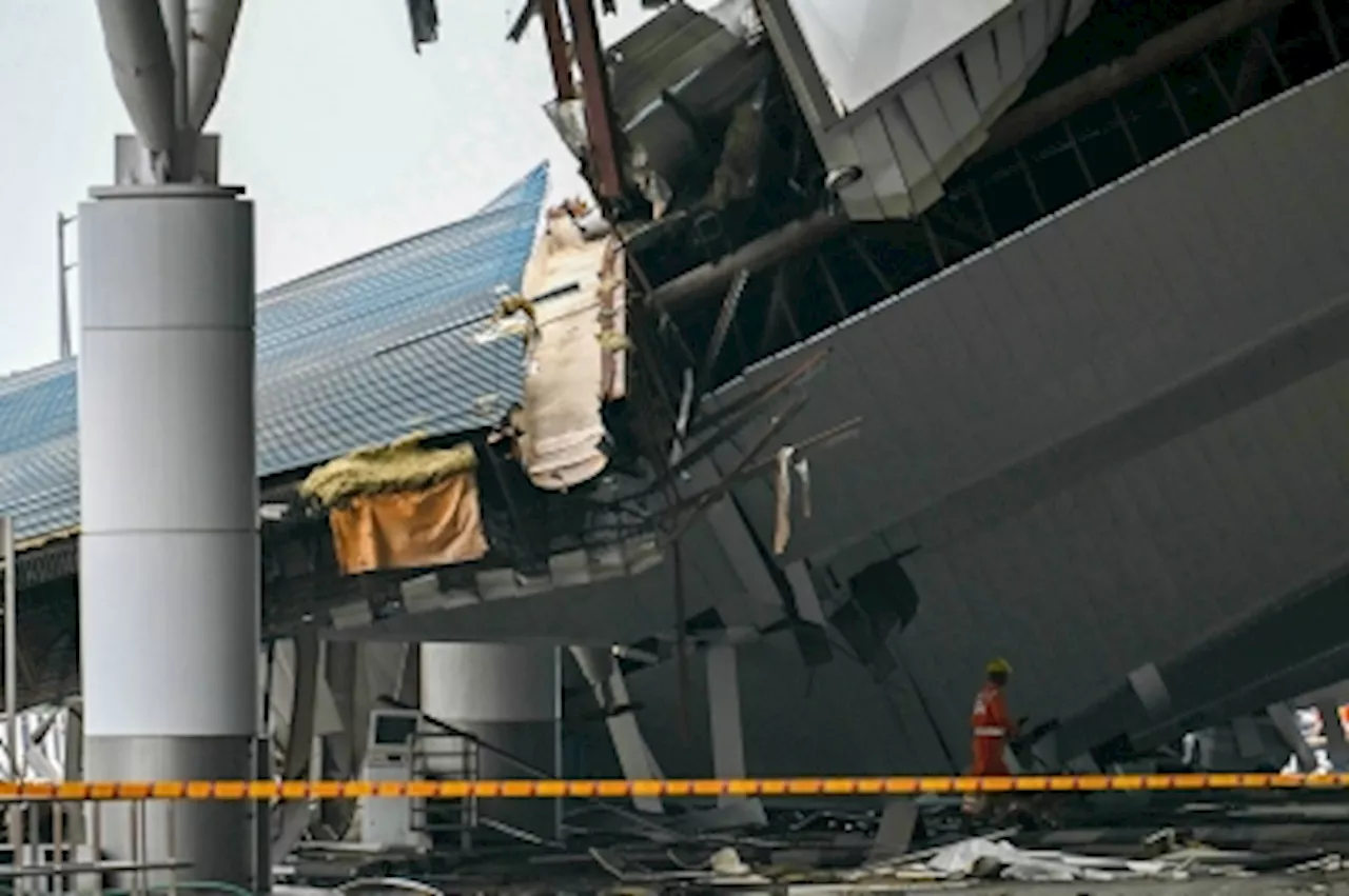 Delhi airport roof collapses due to heavy rain, months after Modi’s inauguration of refurbishment project