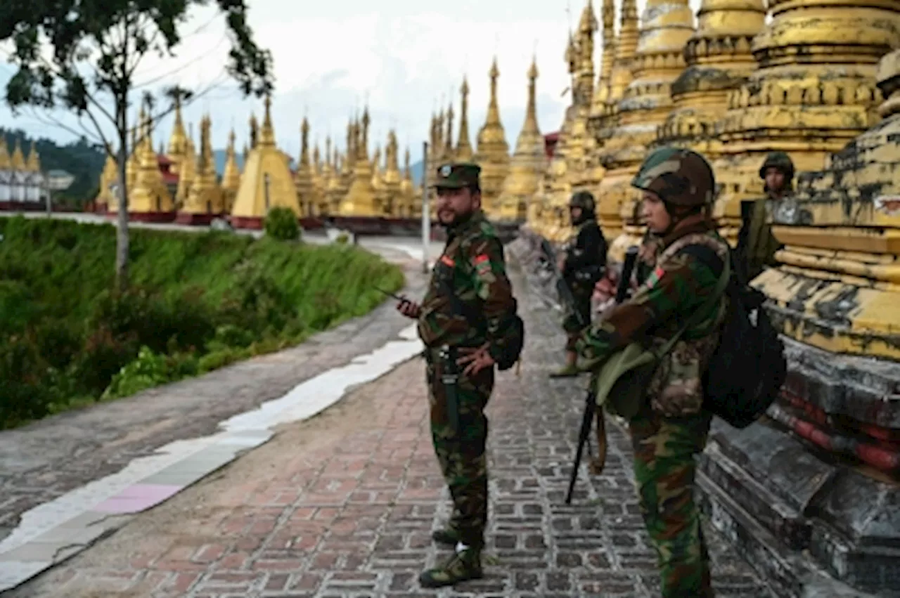 Myanmar ethnic fighters battle junta in ruby mining hub