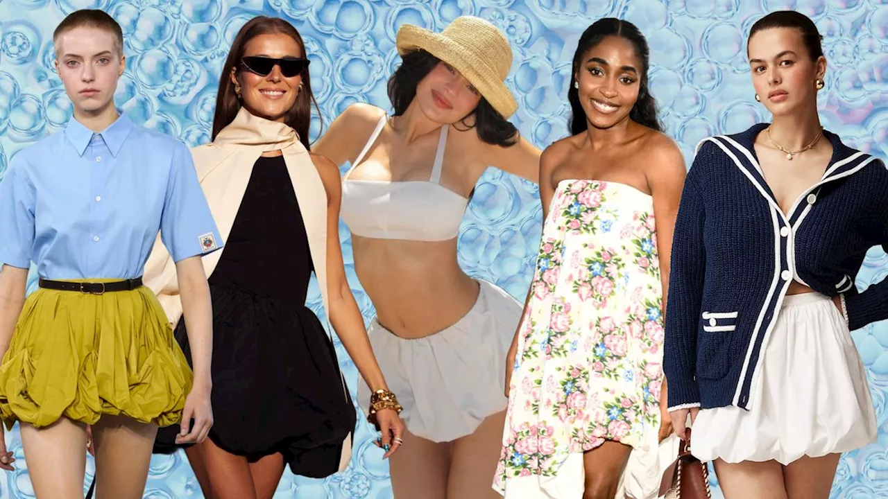 Here's Why Everyone Is Wearing the Bubble Skirt Trend This Summer