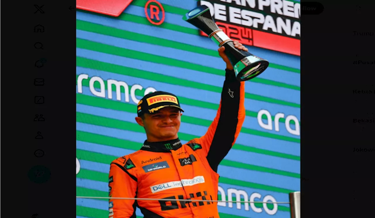 Lando Norris Bertekad Beri Tekanan terhadap Max Verstappen di GP Austria