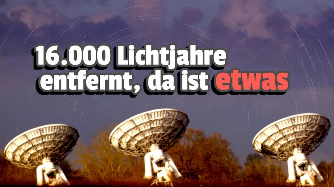 Wir empfangen stündlich ein Signal aus dem All und es widerspricht der uns bekannten Physik