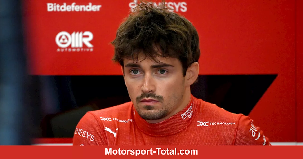 Formel-1-Liveticker: Was war bei Charles Leclerc los?