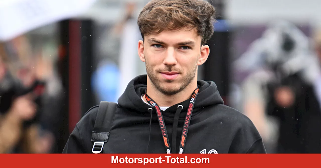 Pierre Gasly: Habe nicht wegen Briatore bei Alpine unterschrieben