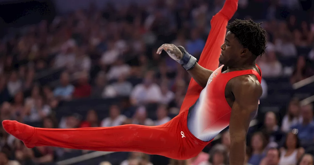 U.S. Olympic gymnastics trials: Frederick Richard leads men's competition after Day 1