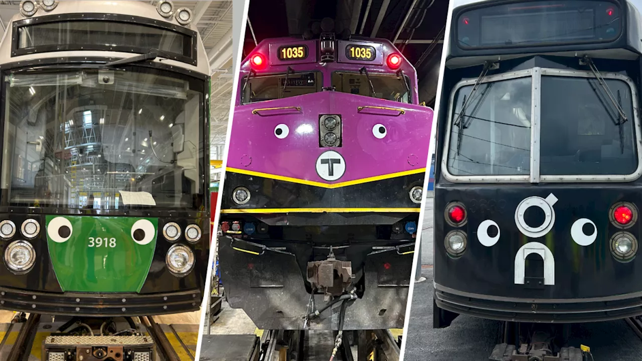 MB-see-A? The T put googly eyes on five of its trains. Here's why.