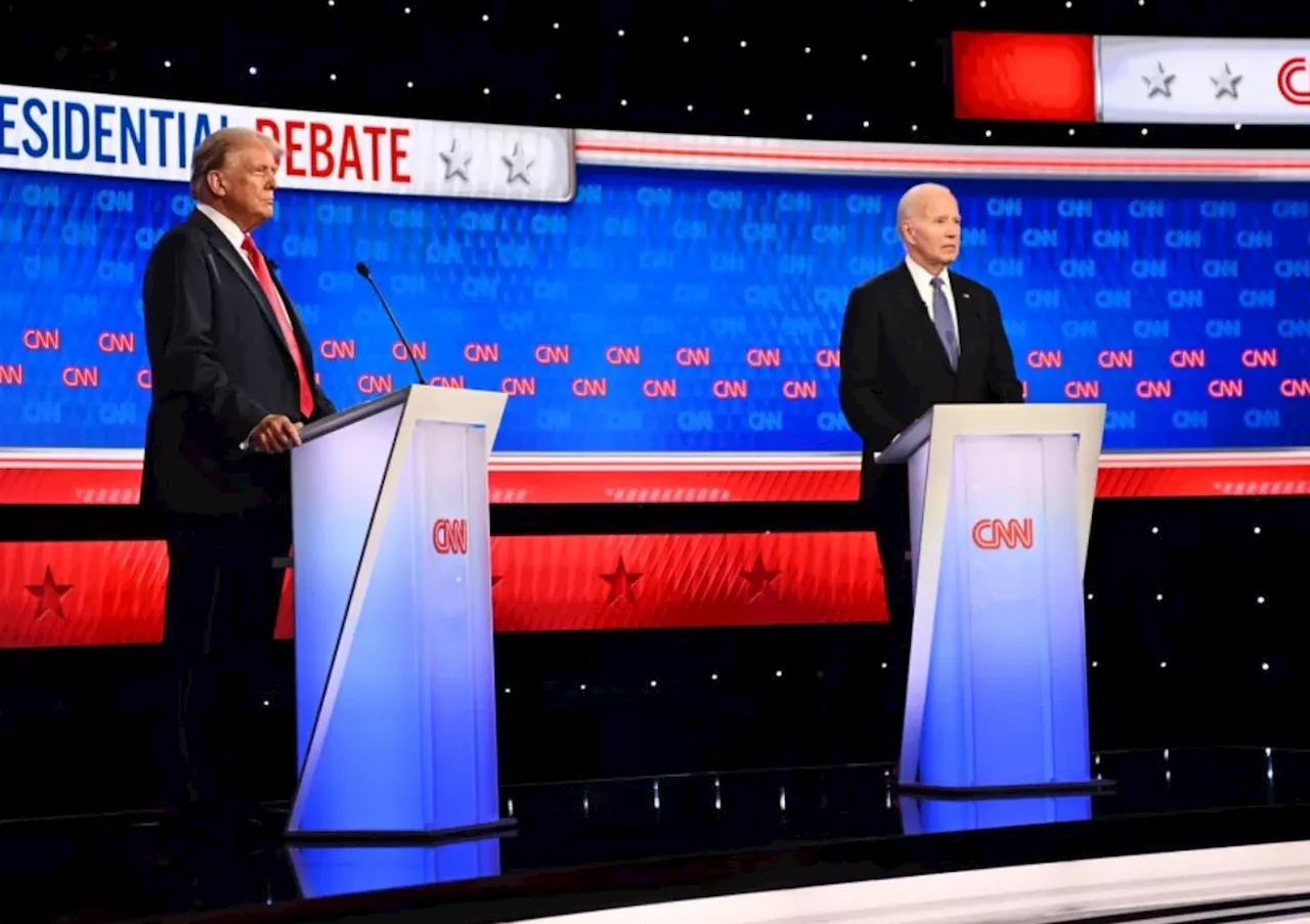 Joe Biden and Donald Trump face off in first US presidential debate