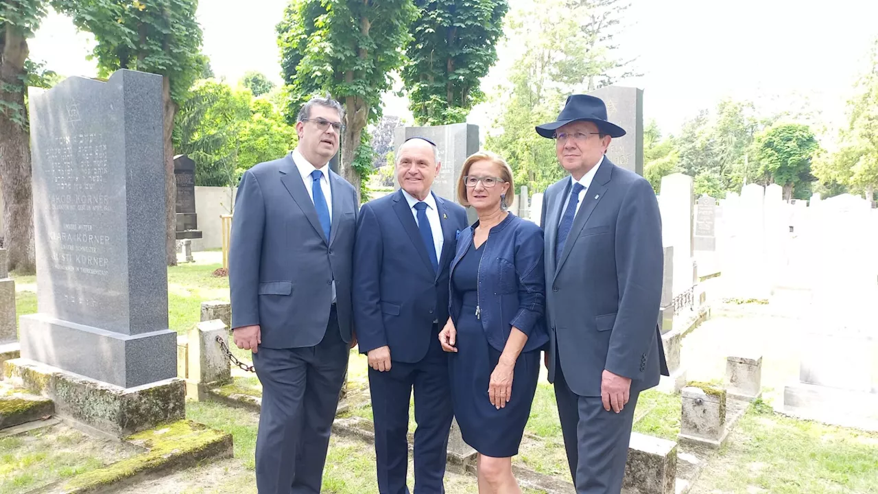 Jüdischer Friedhof in St. Pölten feierlich übergeben