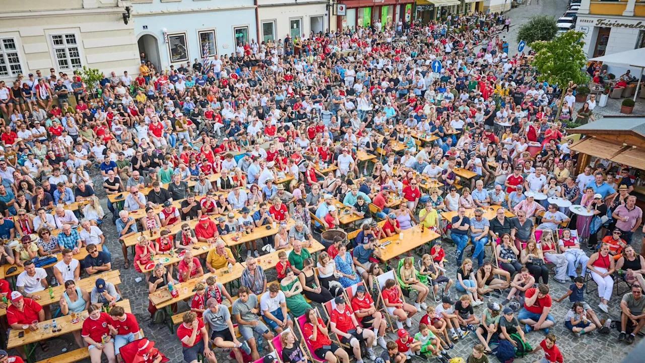 Public Viewing in Melk: Fan-Ansturm führt zu Adaptierungen