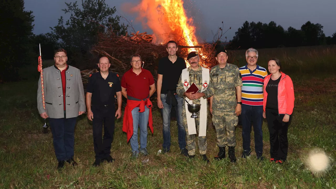 Sonnwendfeier Stadtgemeinde Allentsteig und TÜPl