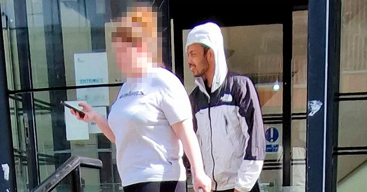 Man in gang clothes caught waving machete outside McDonald's