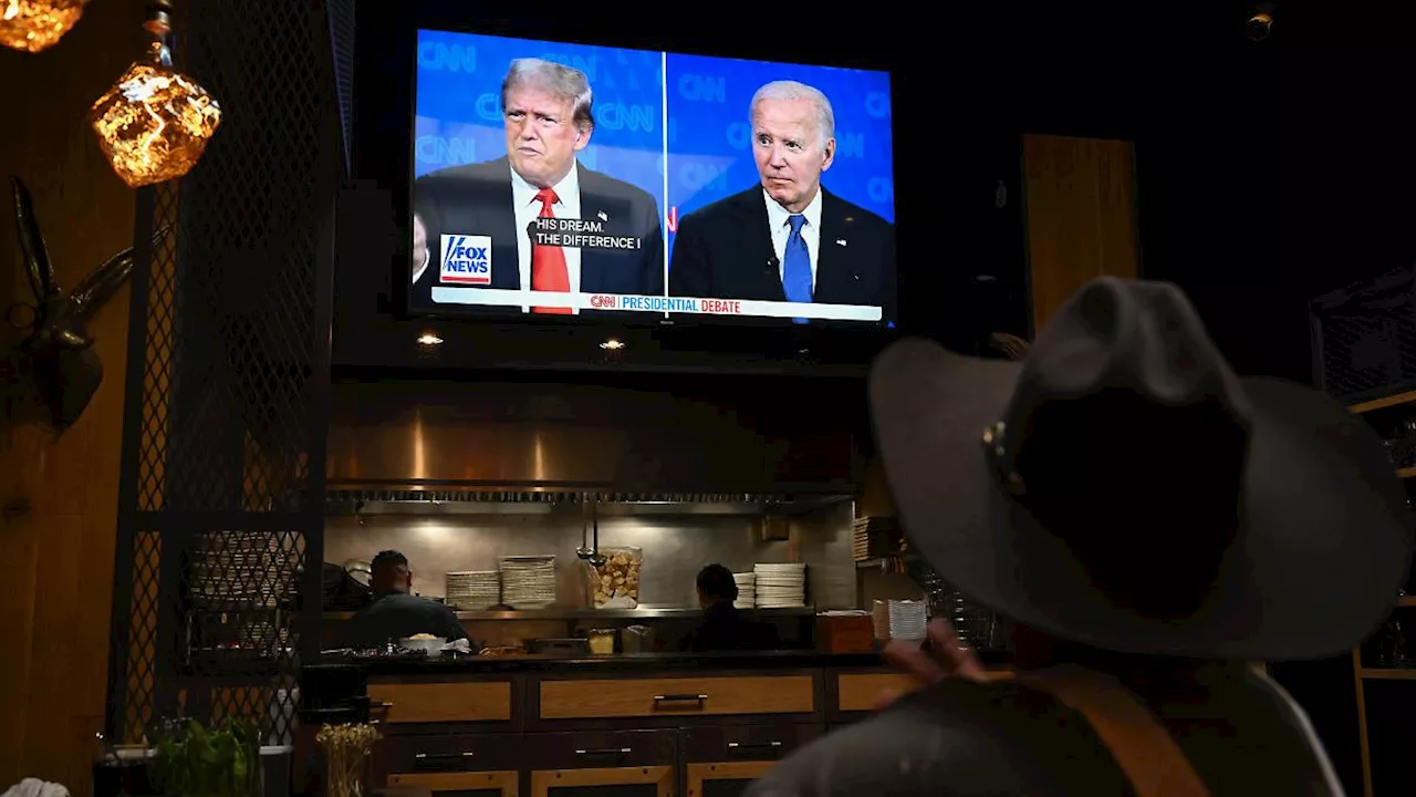 Donald Trump vs. Joe Biden: Das TV-Duell erregt auch die Gemüter der Promis