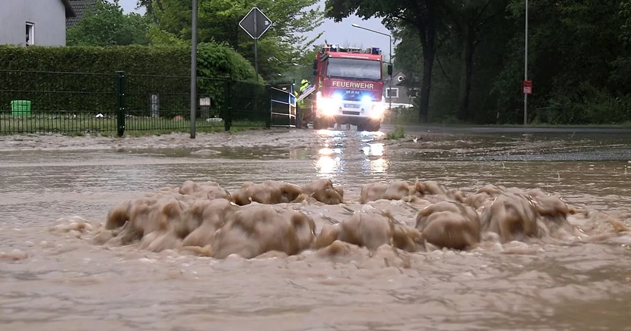 Heftige Unwetter in weiten Teilen Deutschlands