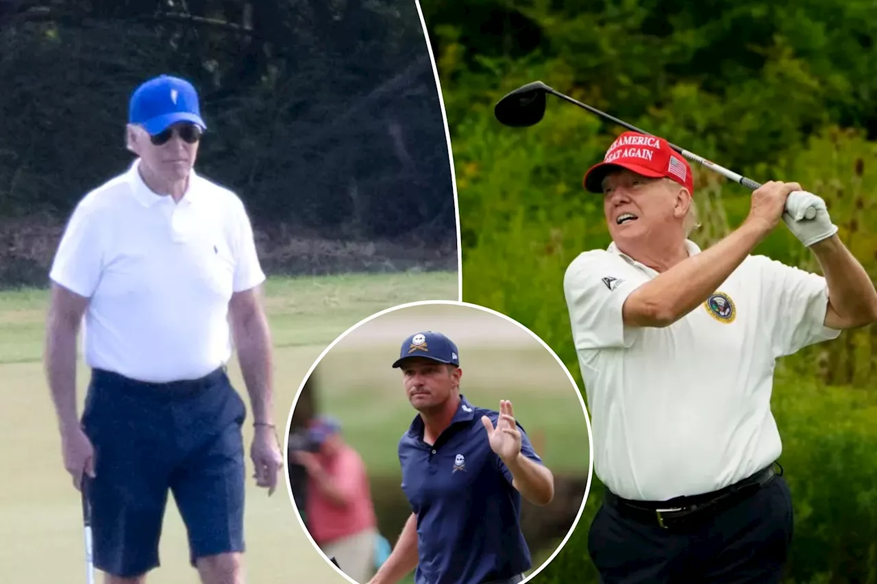 Bryson DeChambeau has solution to Trump-Biden debate golf feud