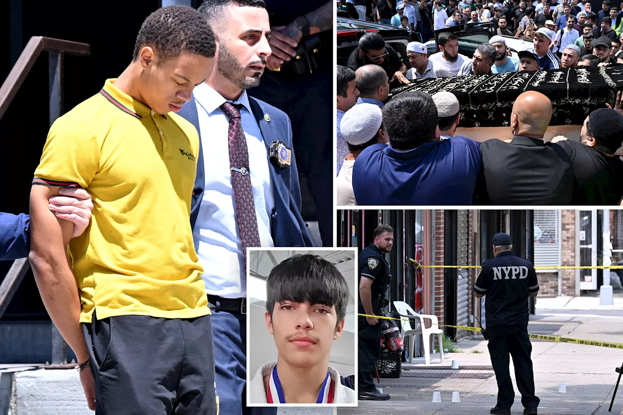 'Doesn't bring back my son': Teen gunman busted in NYC stray bullet shooting death of Faridun Mavlonov, 15