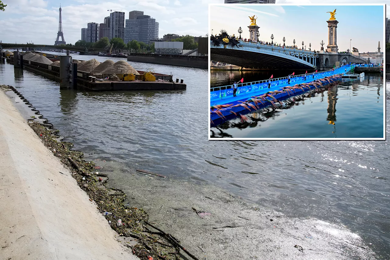 E. coli levels of Paris' Seine River soar one month before Summer Olympics