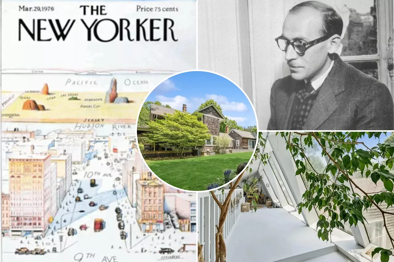 Hamptons home of iconic artist who created over 600 New Yorker drawings lists for $4.1M