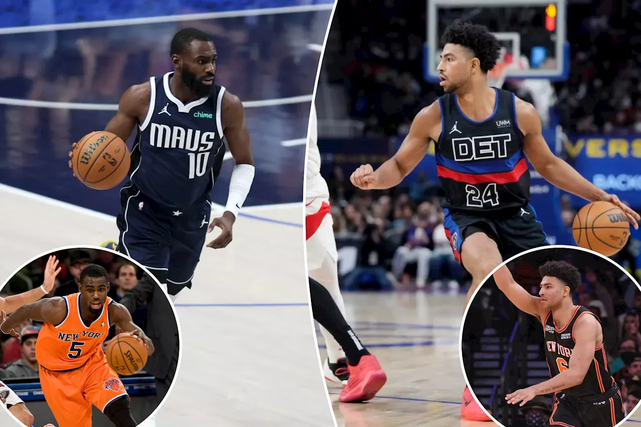 Mavericks, Pistons swap ex-Knicks Tim Hardaway Jr., Quentin Grimes in trade