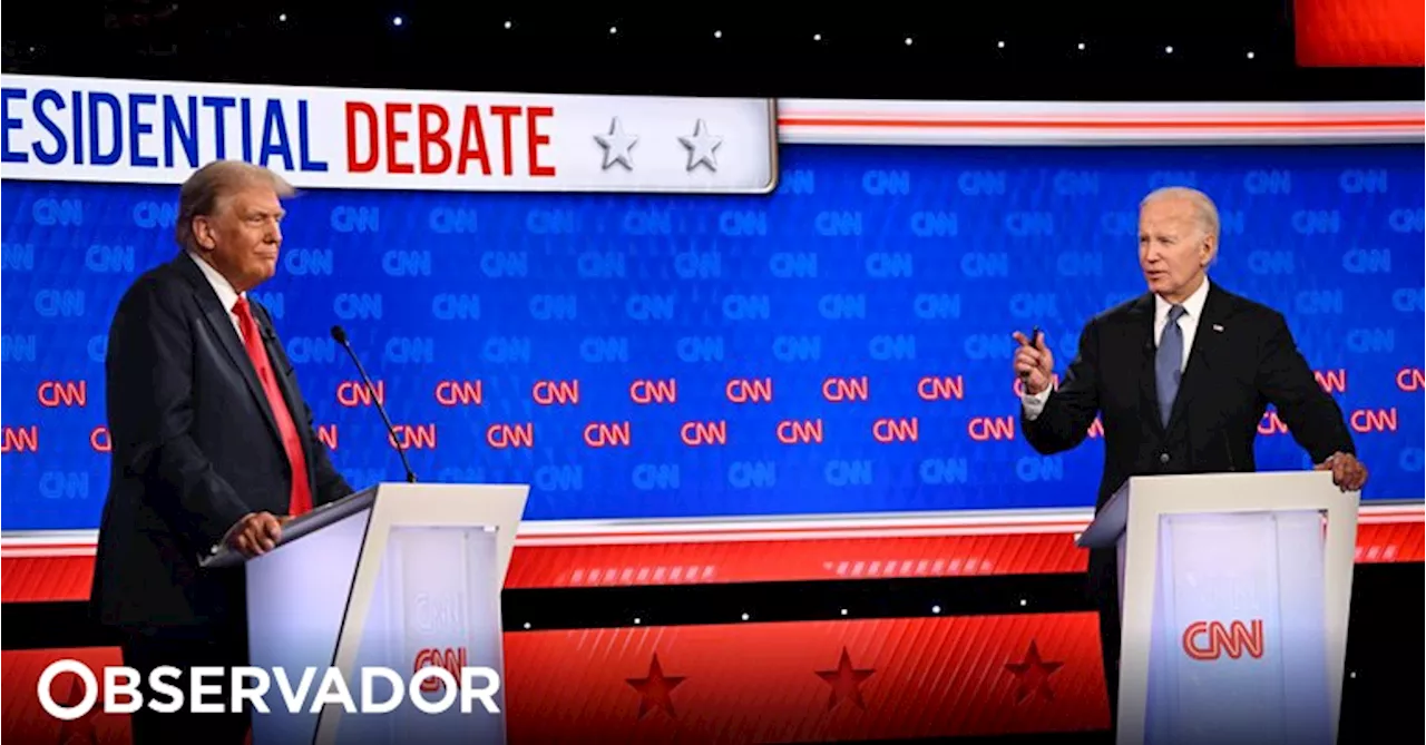 Biden e Trump atraem menor audiência para debate presidencial em 20 anos