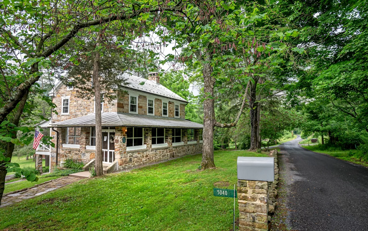 Solid stone farmhouse survives from 1850s tannery village: Cool Spaces