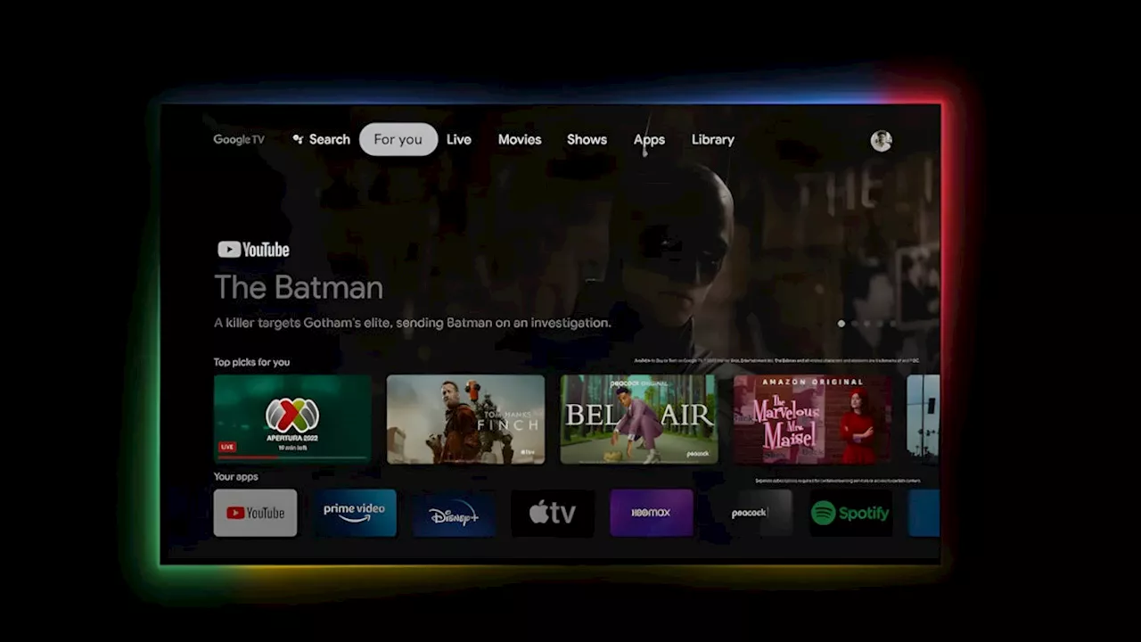 Google TV once again expands its built-in free channel offerings