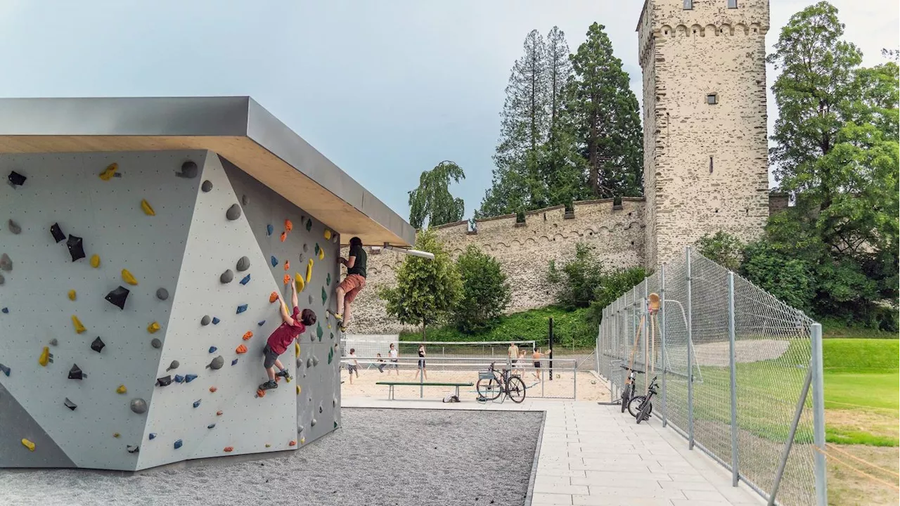 So sieht die neue neue Beach- und Boulderanlage in Luzern aus