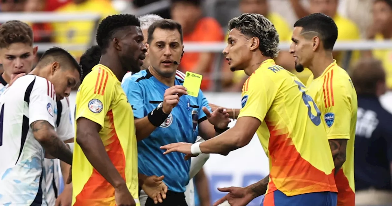 Richard Ríos se ‘emberracó' y terminó manoteando a Lerma en el partido Colombia vs. Costa Rica