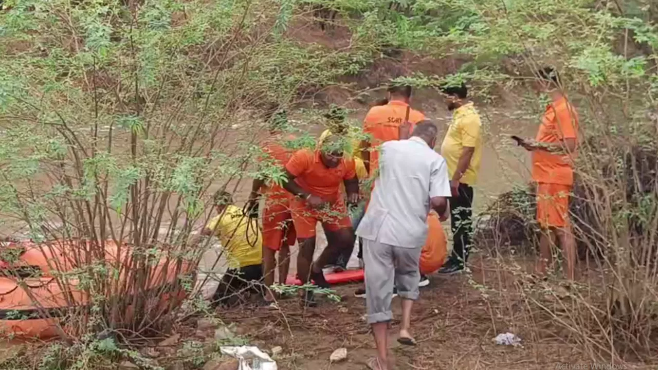 रपट पर बहे युवक का 10 घंटे बाद मिला शव, परिवार पर टूटा दुखों का पहाड़