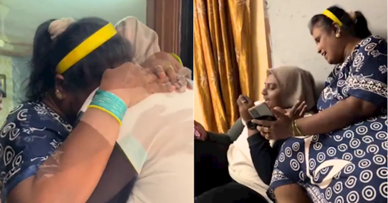 Gadis Akhirnya Dapat Jumpa & Peluk Ibu Selepas 27 Tahun Terpisah