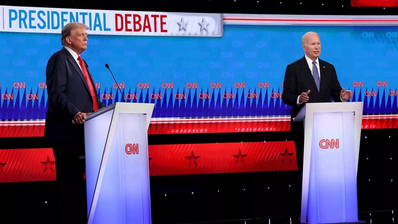 Donald Trump seemingly threatens Joe Biden with jail during 2024 election debate