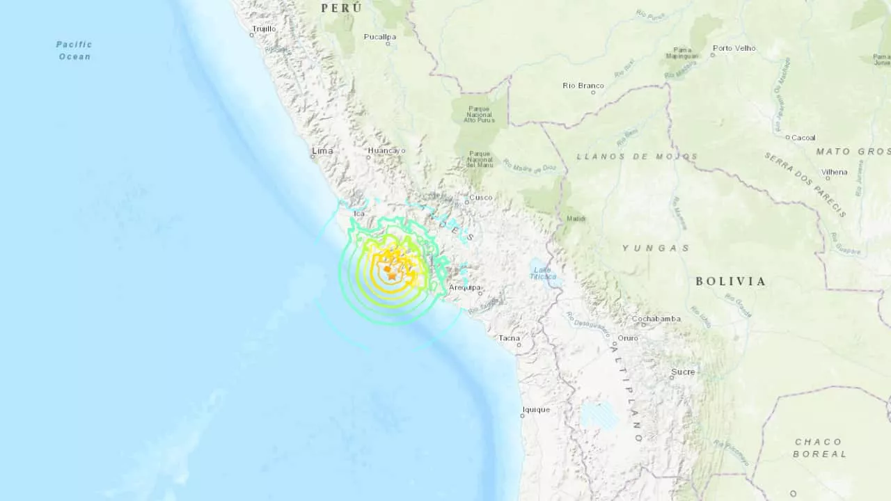 Tsunami warning over as 7.2-magnitude earthquake hits off Peru's coast