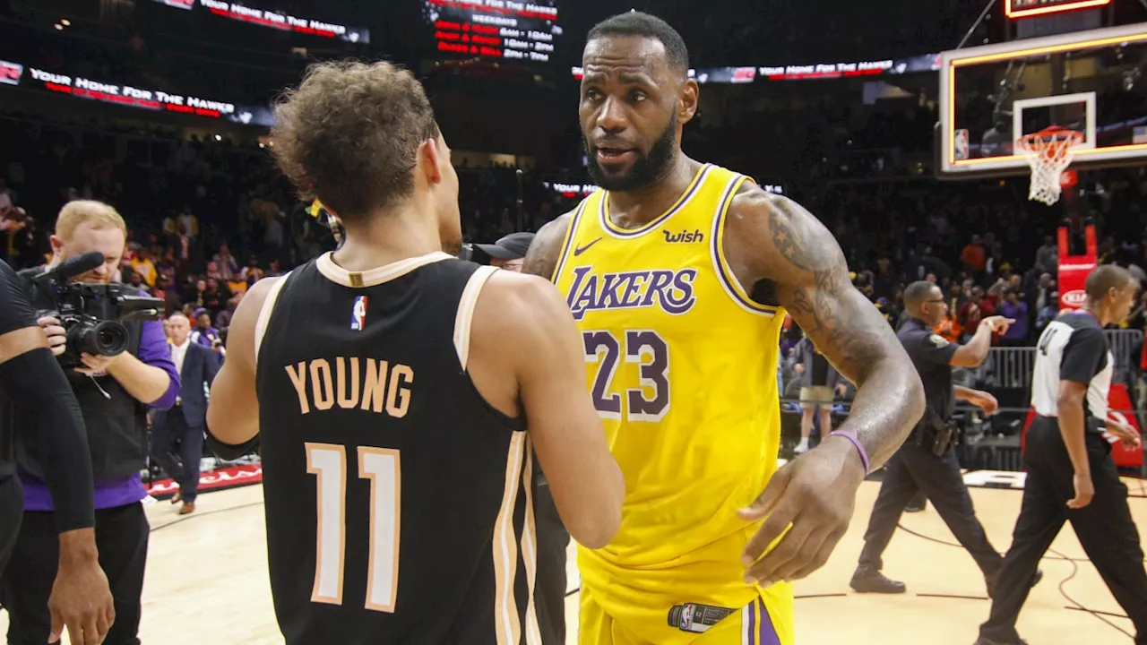 Trae Young Reacts To LeBron James Instagram Post