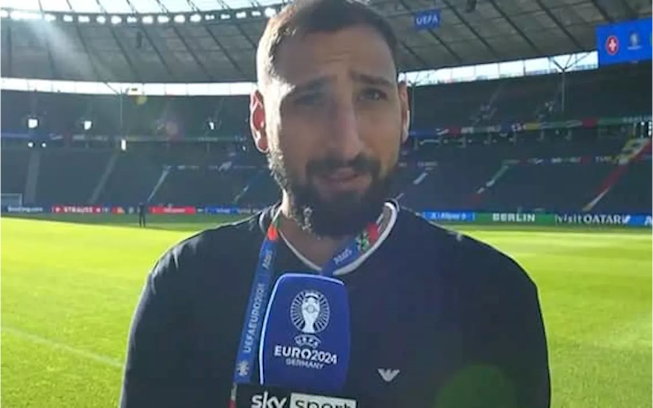 Italia-Svizzera, Donnarumma: 'Adesso abbiamo più consapevolezza'