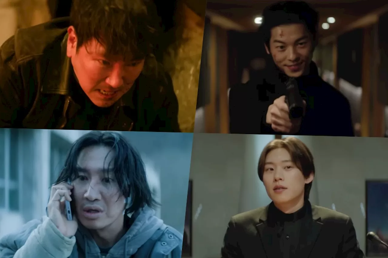 Watch: Jo Jin Woong, Greg Han, Lee Kwang Soo, And More Engage In Fierce Bounty Hunt In “No Way Out: The Roulette” Teaser