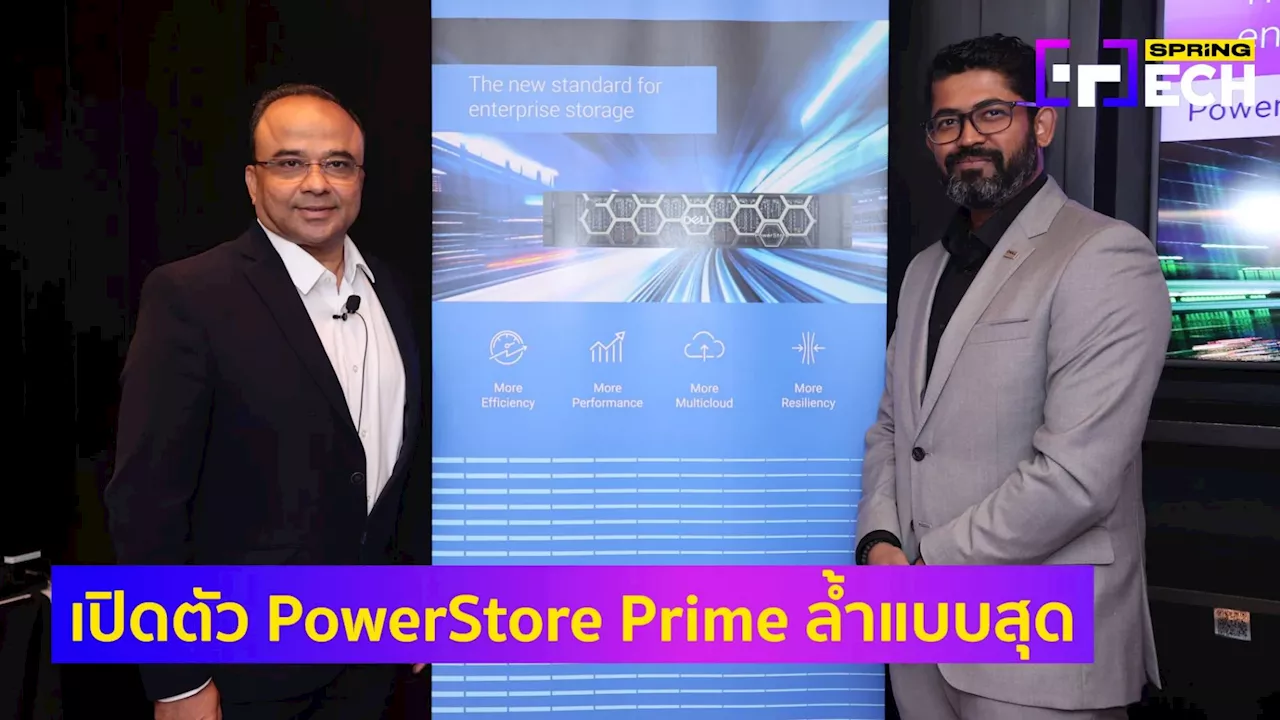 เดลล์ เทคโนโลยีส์ พลิกโฉมสตอเรจด้วย Dell PowerStore เสริมแกร่ง ซอฟต์แวร์ 30%