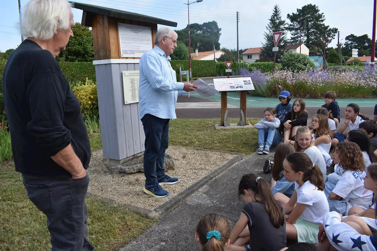 Gironde : les scolaires de Le Taillan-Médoc s’intéressent à l’histoire du camp de Germignan