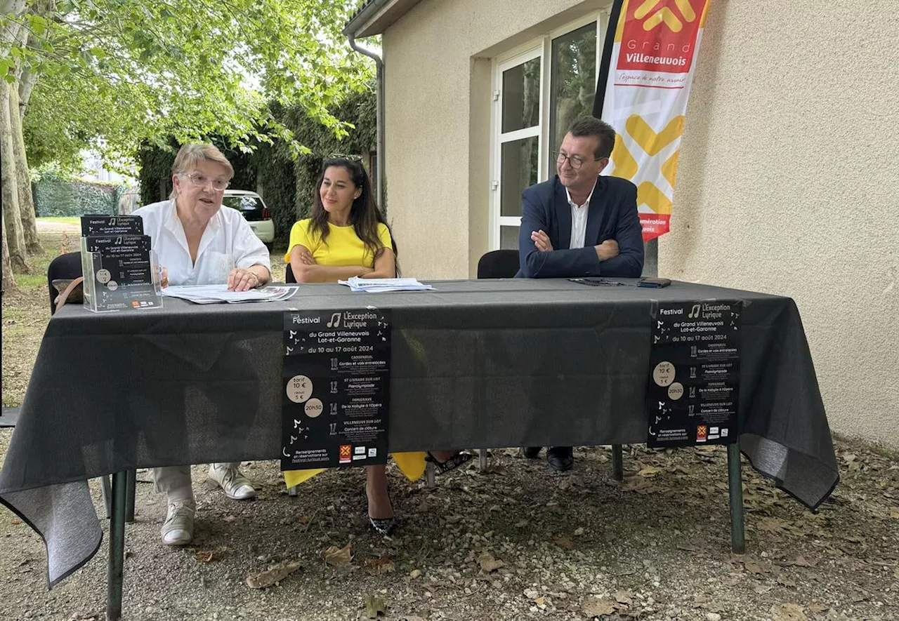 « Les gens nous demandent les dates des prochaines éditions, c’est fabuleux » : le Festival lyrique du Grand Villeneuvois revient avec quatre dates