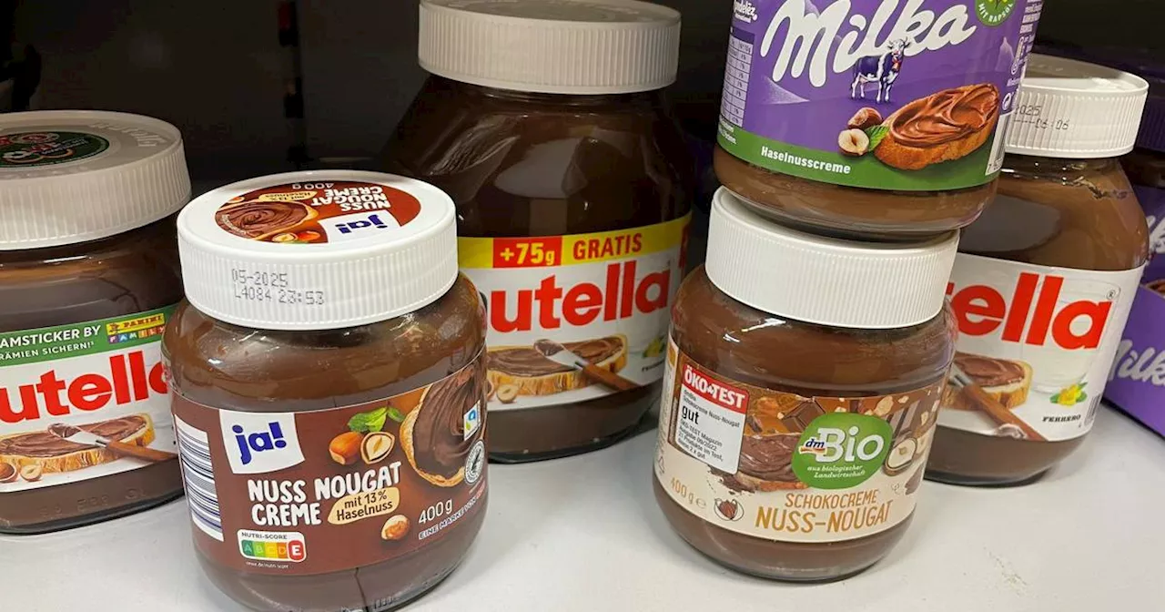 Nutella 2024: Test-Experten empfehlen nur zwei Billig-Produkte