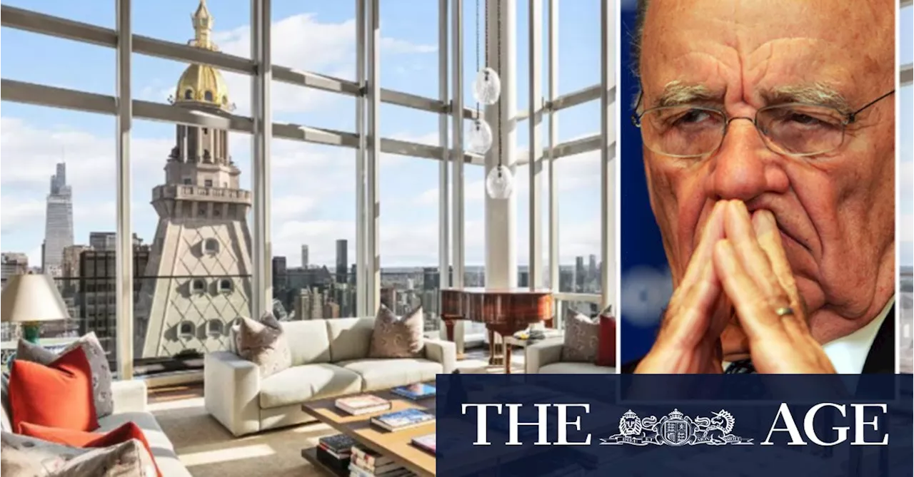 Rupert Murdoch slashes New York penthouse price by more than half