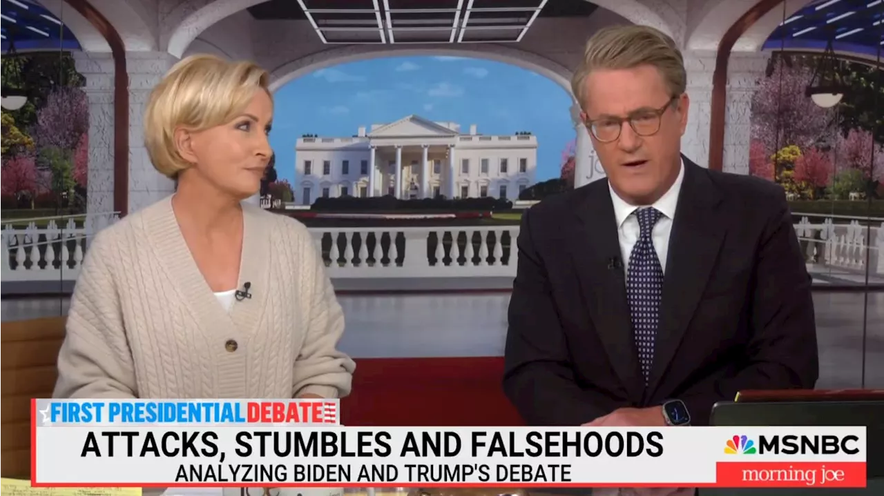 ‘Morning Joe’ in Full Meltdown: ‘Biden Cannot Beat Trump’