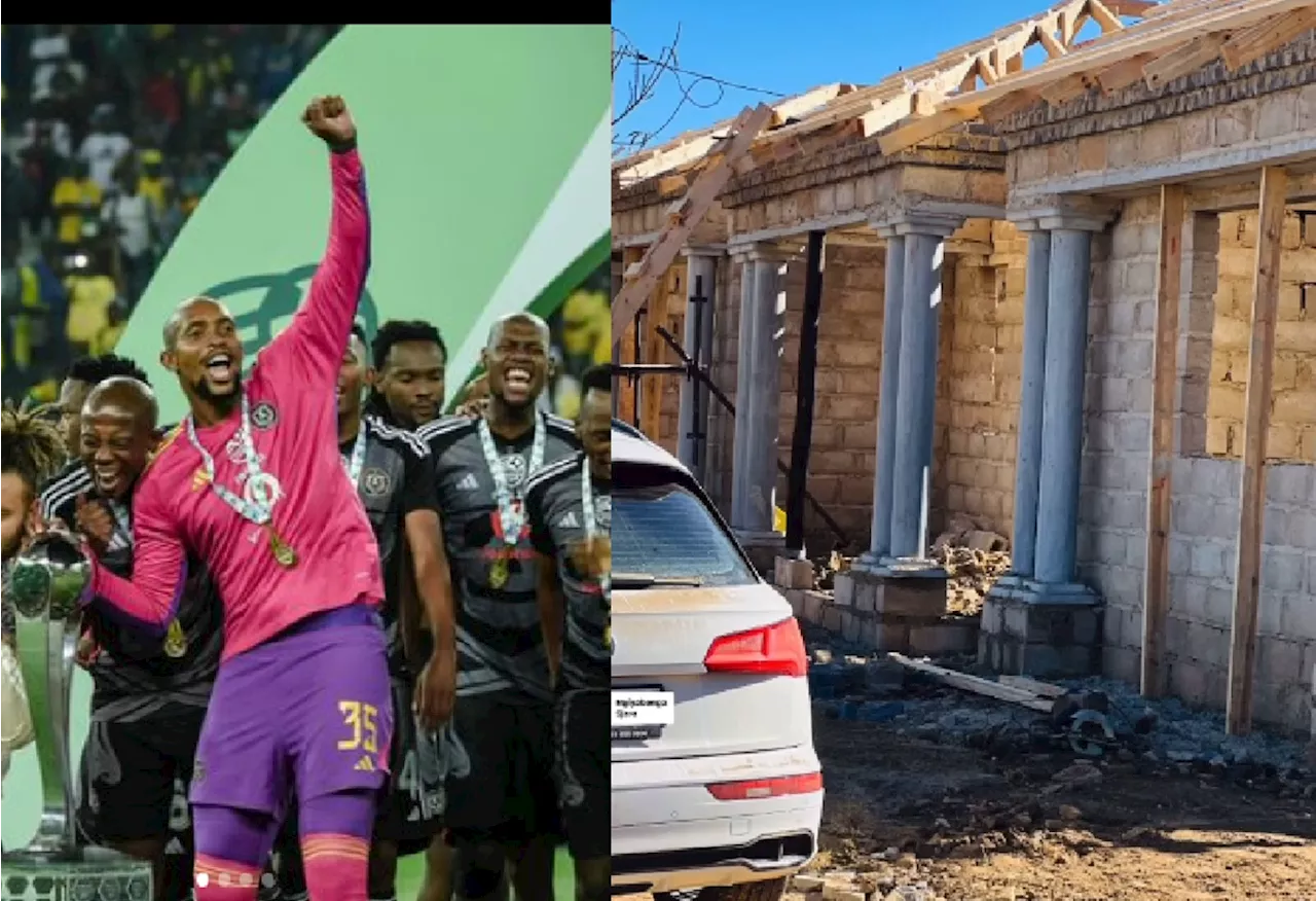 WATCH: 26-year-old Orlando Pirates star building a rural mansion